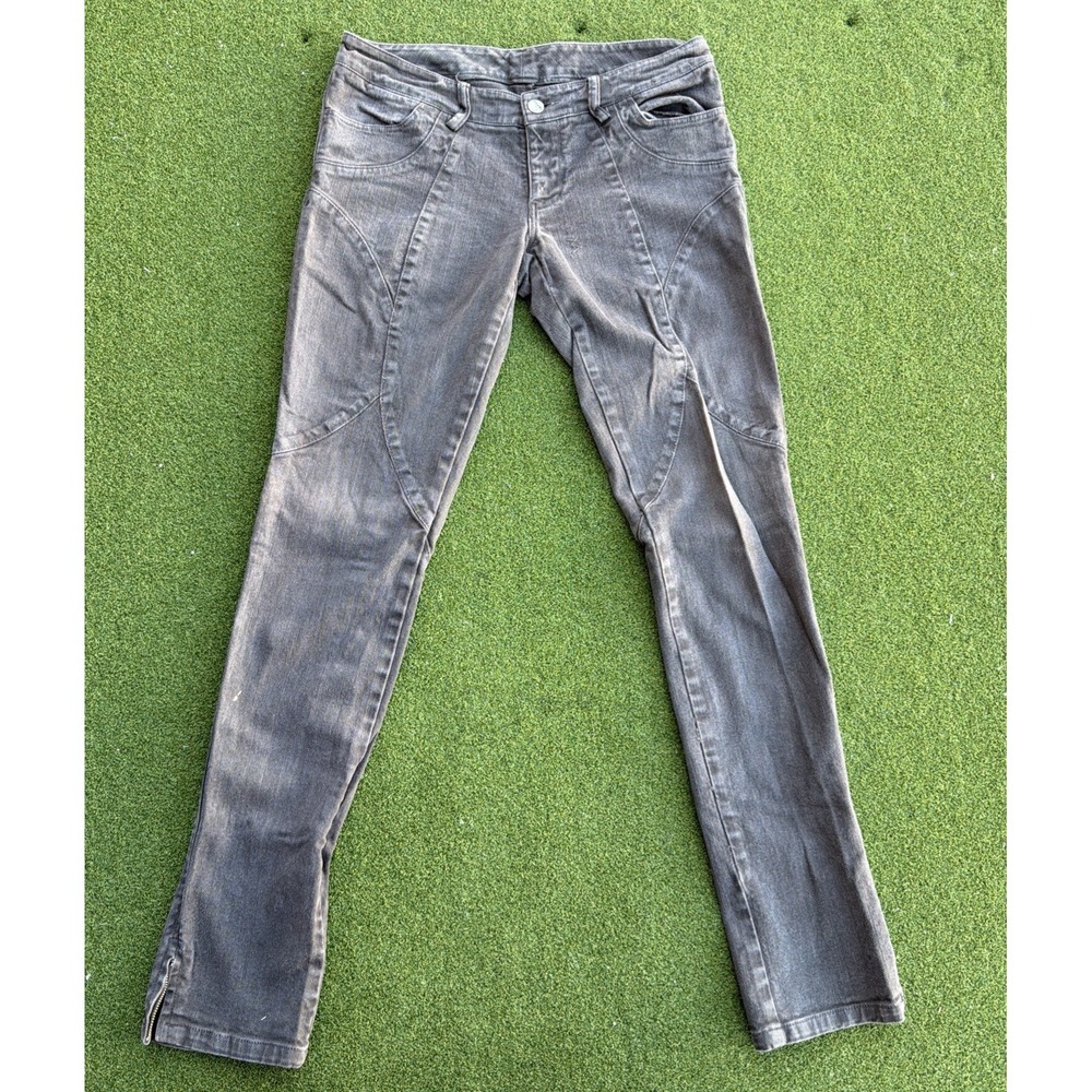 Tsubi (Ksubi) Skinny Hotwheels Black Denim Jeans Size 4.5 (30 Waist) Y2K